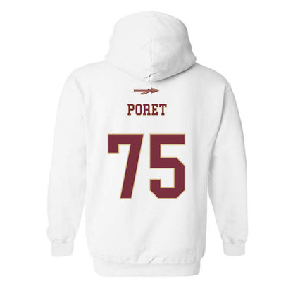 FSU - NCAA Football : Sean Poret - Classic Shersey Hooded Sweatshirt-1