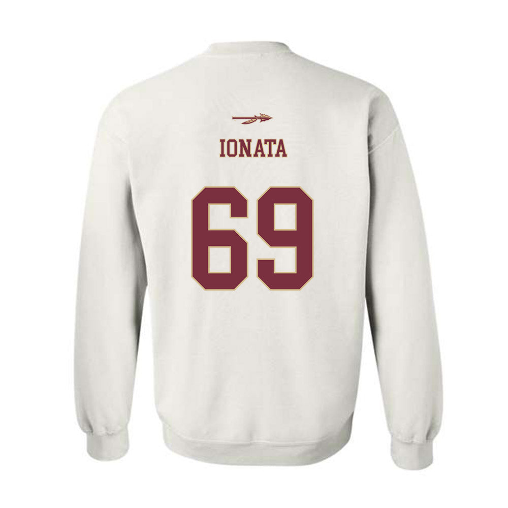 FSU - NCAA Football : Mike Ionata - Classic Shersey Crewneck Sweatshirt-1