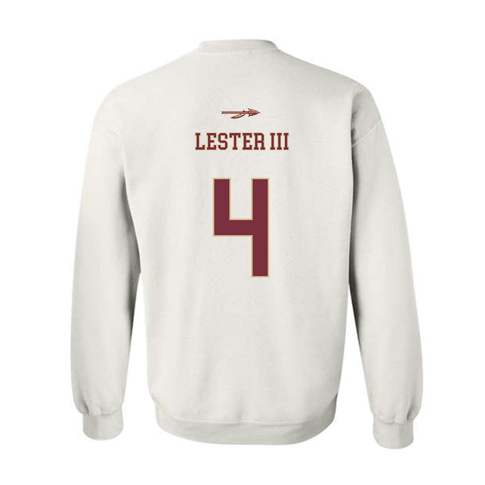 FSU - NCAA Football : Charles Lester III - Classic Shersey Crewneck Sweatshirt-1