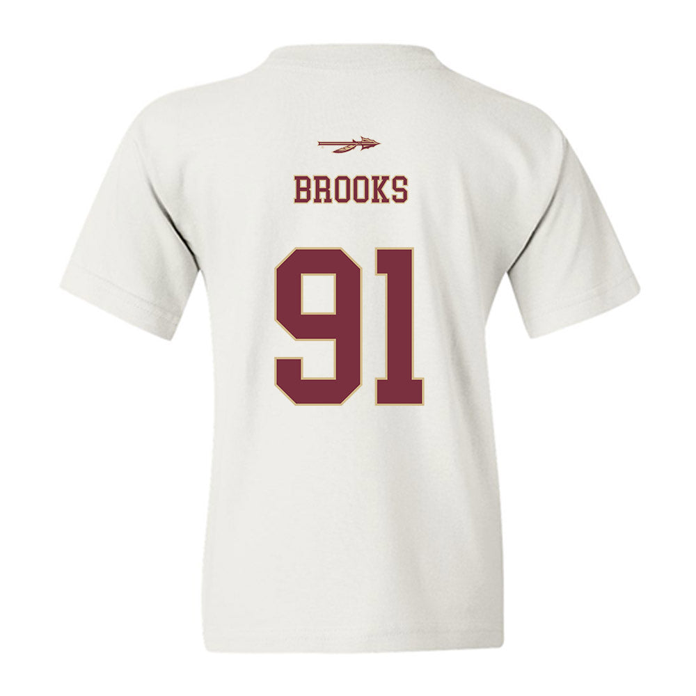 FSU - NCAA Football : Cam Brooks - Classic Shersey Youth T-Shirt-1
