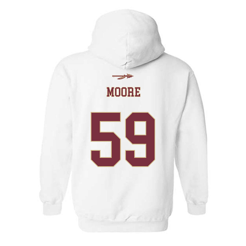 FSU - NCAA Football : Steven Moore - Classic Shersey Hooded Sweatshirt-1