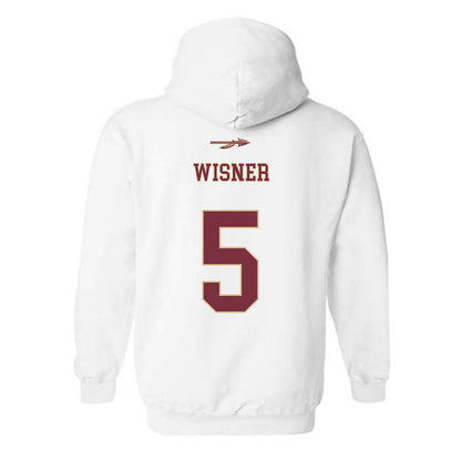 FSU - NCAA Football : Tre Wisner - Classic Shersey Hooded Sweatshirt-1