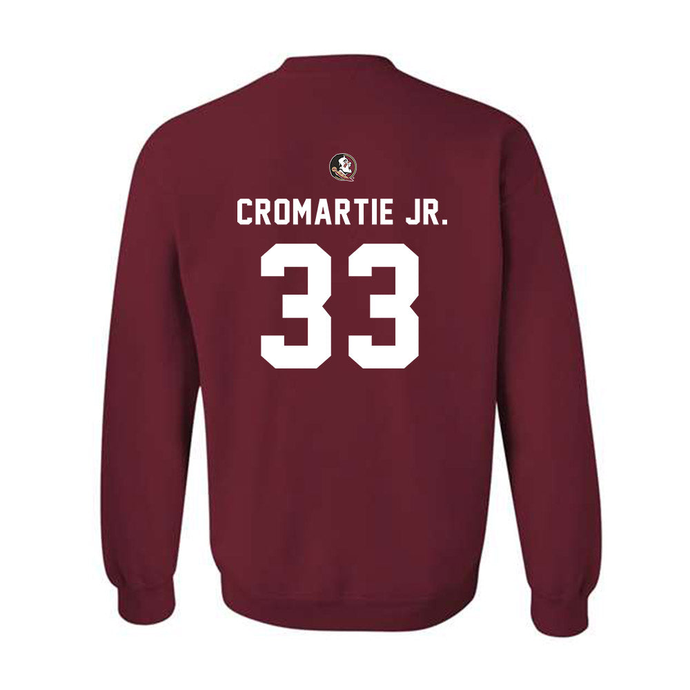 FSU - NCAA Football : Antonio Cromartie Jr. - Sports Shersey Crewneck Sweatshirt-1