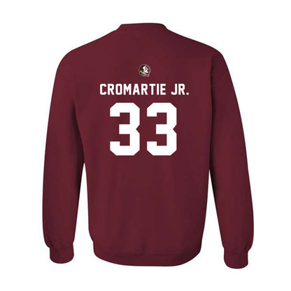 FSU - NCAA Football : Antonio Cromartie Jr. - Sports Shersey Crewneck Sweatshirt-1