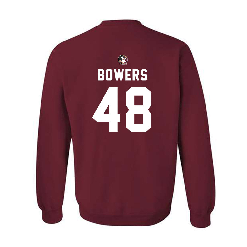FSU - NCAA Football : Caleb Bowers - Sports Shersey Crewneck Sweatshirt-1