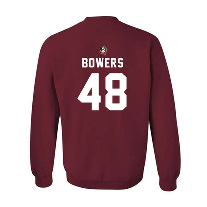 FSU - NCAA Football : Caleb Bowers - Sports Shersey Crewneck Sweatshirt-1