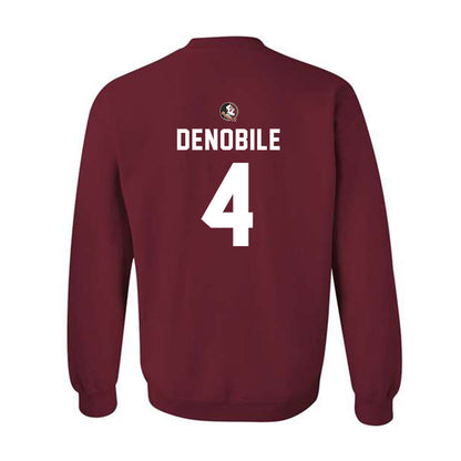 FSU - NCAA Football : Dean DeNobile - Sports Shersey Crewneck Sweatshirt-1