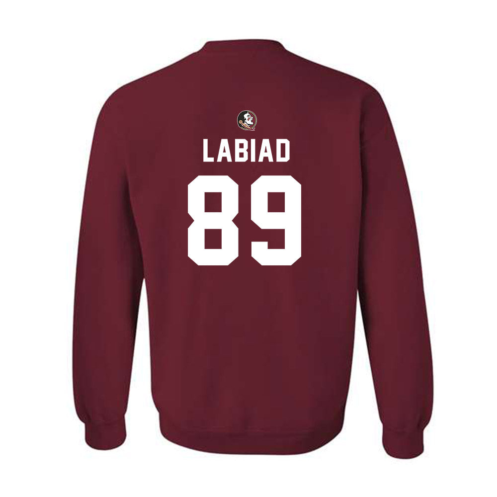 FSU - NCAA Football : Greyson Labiad - Sports Shersey Crewneck Sweatshirt-1