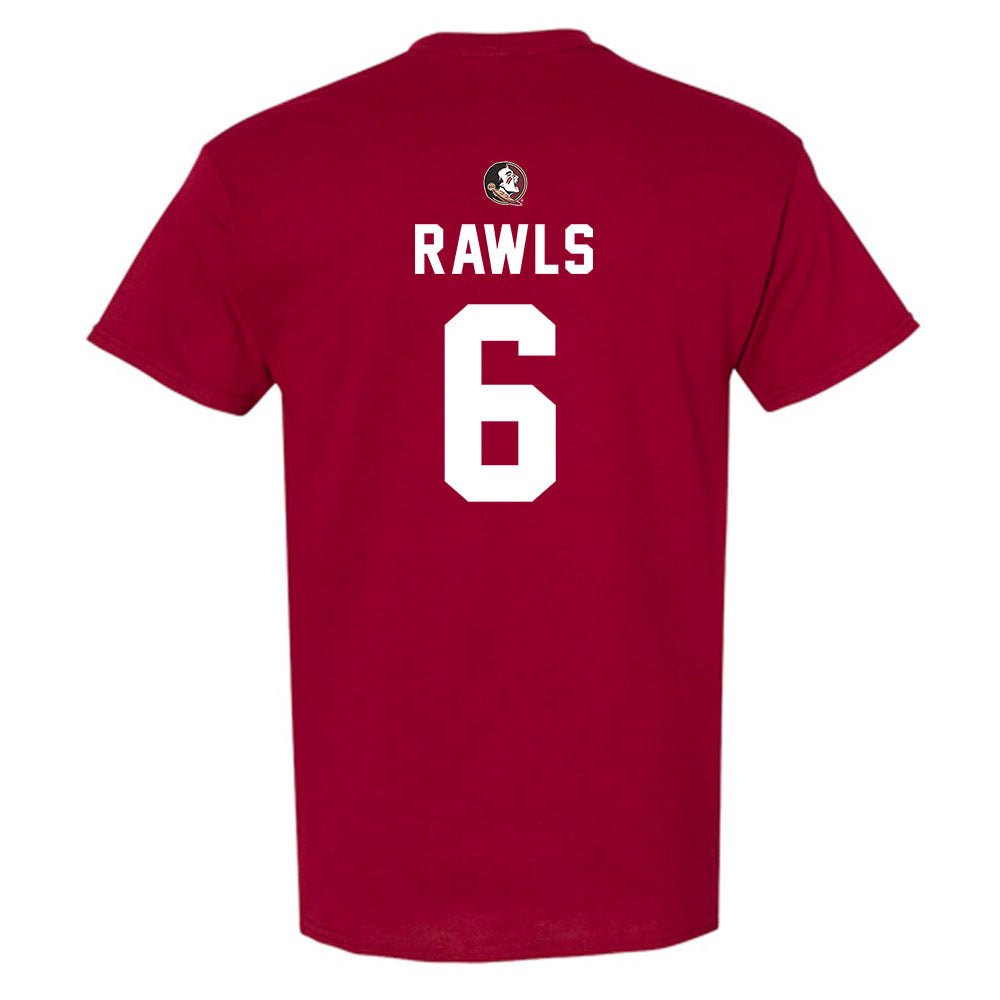 FSU - NCAA Football : Ja'Bril Rawls - Sports Shersey T-Shirt-1