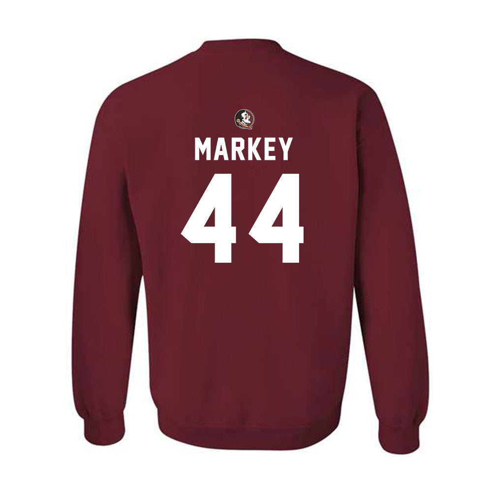 FSU - NCAA Football : Gavin Markey - Sports Shersey Crewneck Sweatshirt-1