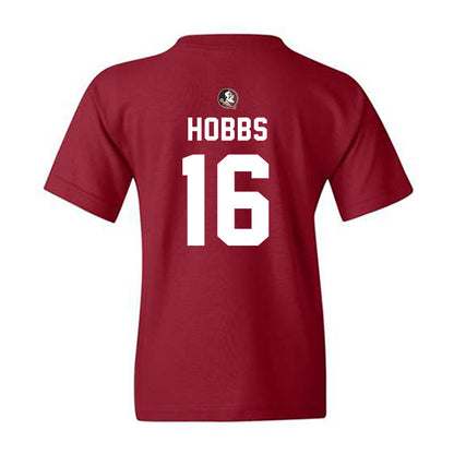 FSU - NCAA Football : Karson Hobbs - Sports Shersey Youth T-Shirt-1
