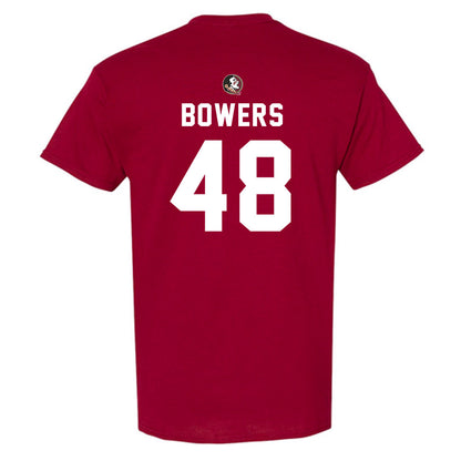 FSU - NCAA Football : Caleb Bowers - Sports Shersey T-Shirt-1