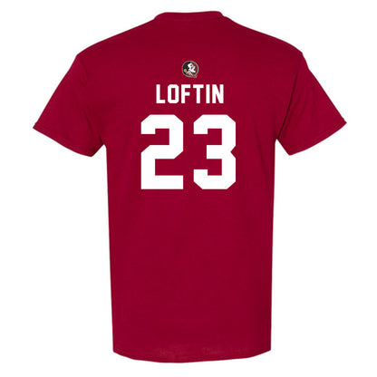 FSU - NCAA Football : Chase Loftin - Sports Shersey T-Shirt-1