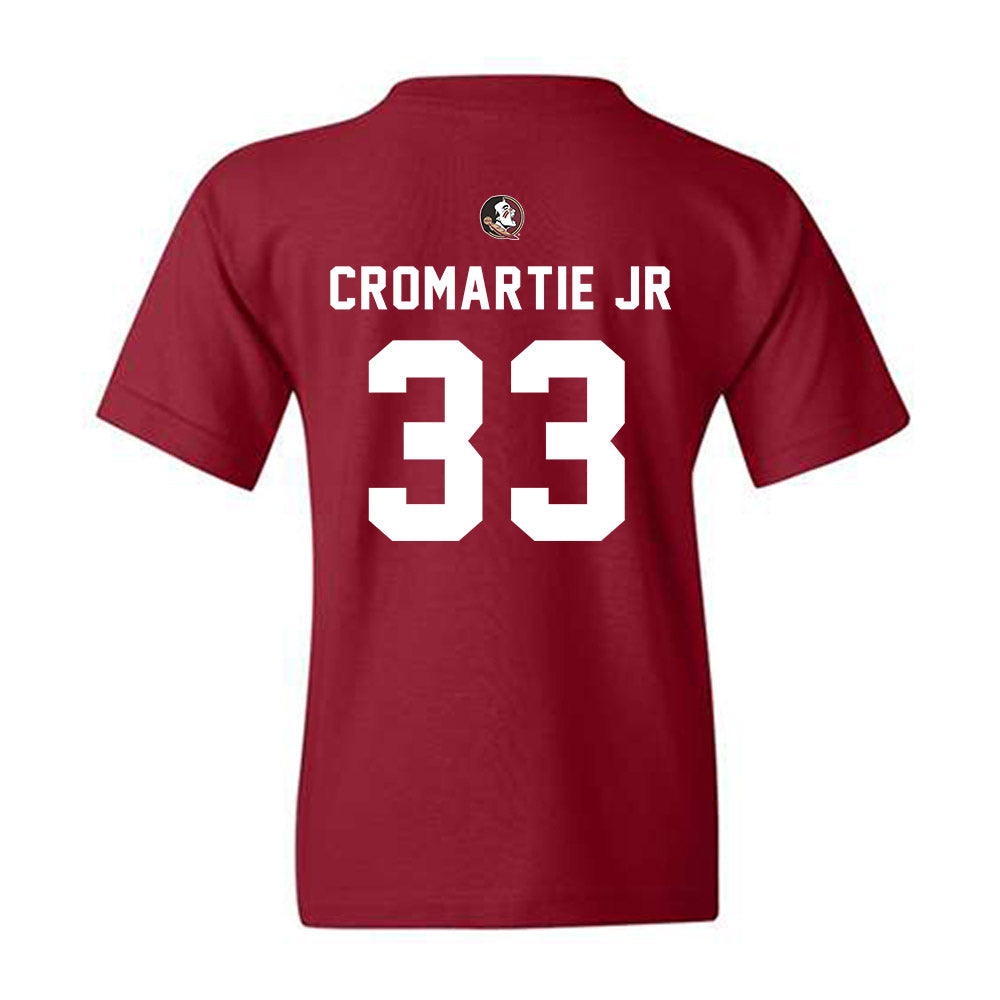 FSU - NCAA Football : Antonio Cromartie Jr - Sports Shersey Youth T-Shirt-1