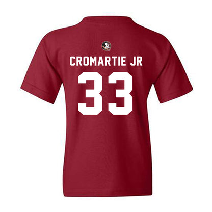FSU - NCAA Football : Antonio Cromartie Jr - Sports Shersey Youth T-Shirt-1