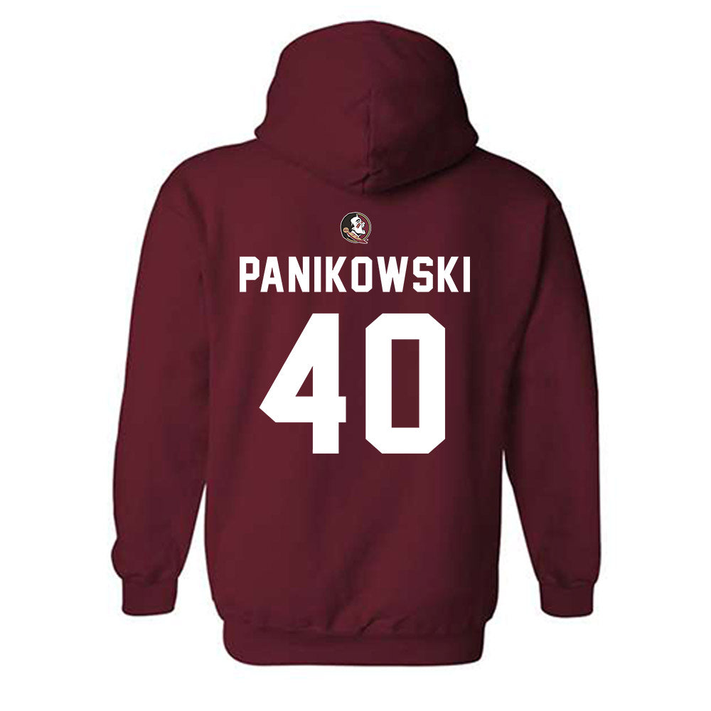 FSU - NCAA Football : Gabe Panikowski - Sports Shersey Hooded Sweatshirt-1
