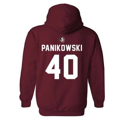 FSU - NCAA Football : Gabe Panikowski - Sports Shersey Hooded Sweatshirt-1