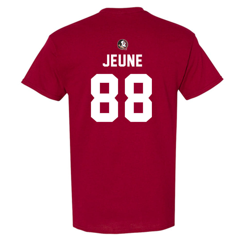 FSU - NCAA Football : Keenen Jeune - Sports Shersey T-Shirt-1