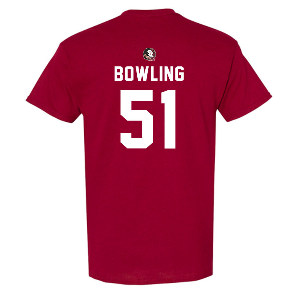 FSU - NCAA Football : Paul Bowling - Sports Shersey T-Shirt-1