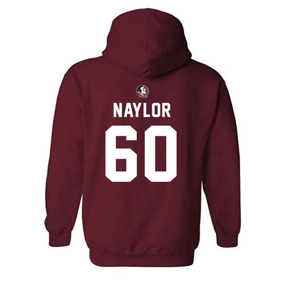 FSU - NCAA Football : Peyton Naylor - Sports Shersey Hooded Sweatshirt-1