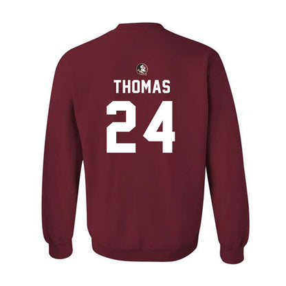FSU - NCAA Football : Amari Thomas - Sports Shersey Crewneck Sweatshirt-1