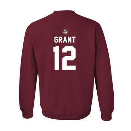 FSU - NCAA Football : Michael Grant - Sports Shersey Crewneck Sweatshirt-1