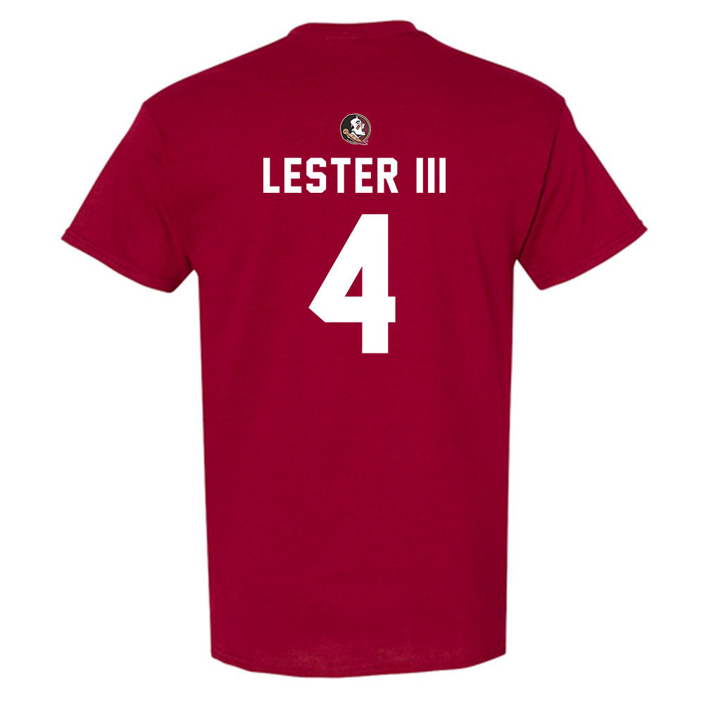 FSU - NCAA Football : Charles Lester III - Sports Shersey T-Shirt-1