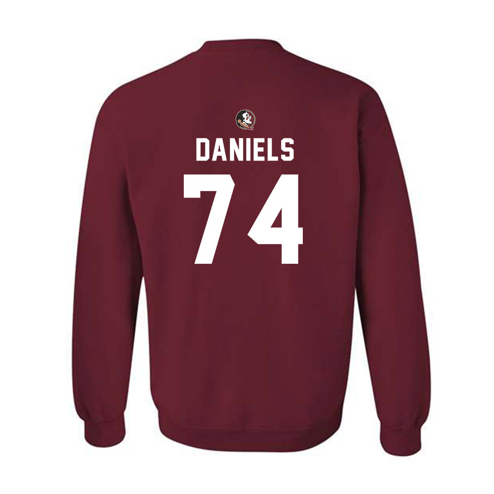 FSU - NCAA Football : Jonathan Daniels - Sports Shersey Crewneck Sweatshirt-1