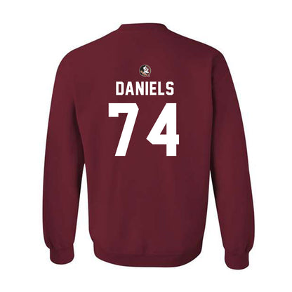 FSU - NCAA Football : Jonathan Daniels - Sports Shersey Crewneck Sweatshirt-1