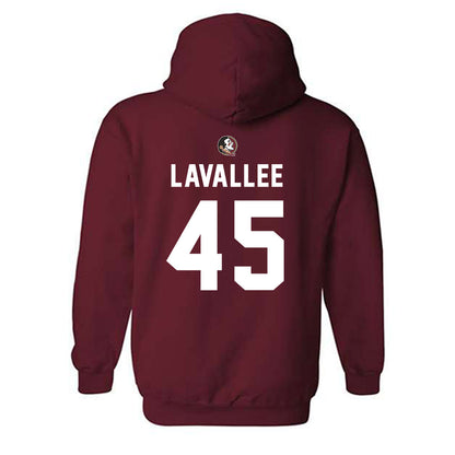 FSU - NCAA Football : Noah LaVallee - Sports Shersey Hooded Sweatshirt-1
