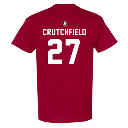 FSU - NCAA Football : Jordan Crutchfield - Sports Shersey T-Shirt-1