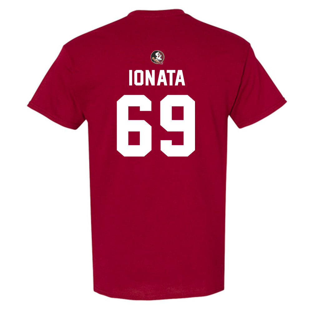 FSU - NCAA Football : Mike Ionata - Sports Shersey T-Shirt-1