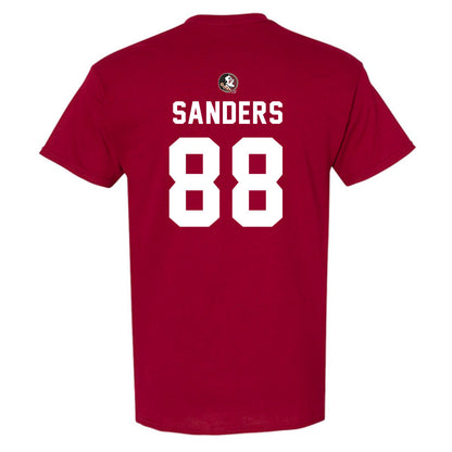 FSU - NCAA Football : Jordan Sanders - Sports Shersey T-Shirt-1