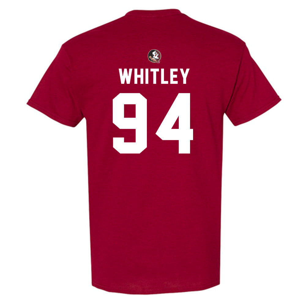FSU - NCAA Football : Franklin Whitley - Sports Shersey T-Shirt-1