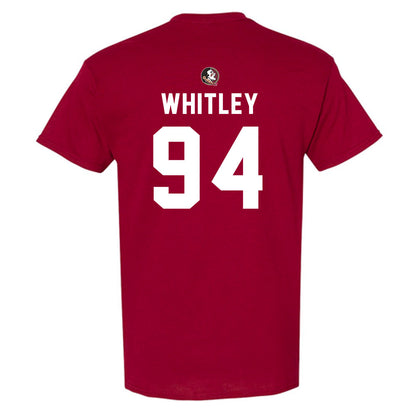 FSU - NCAA Football : Franklin Whitley - Sports Shersey T-Shirt-1