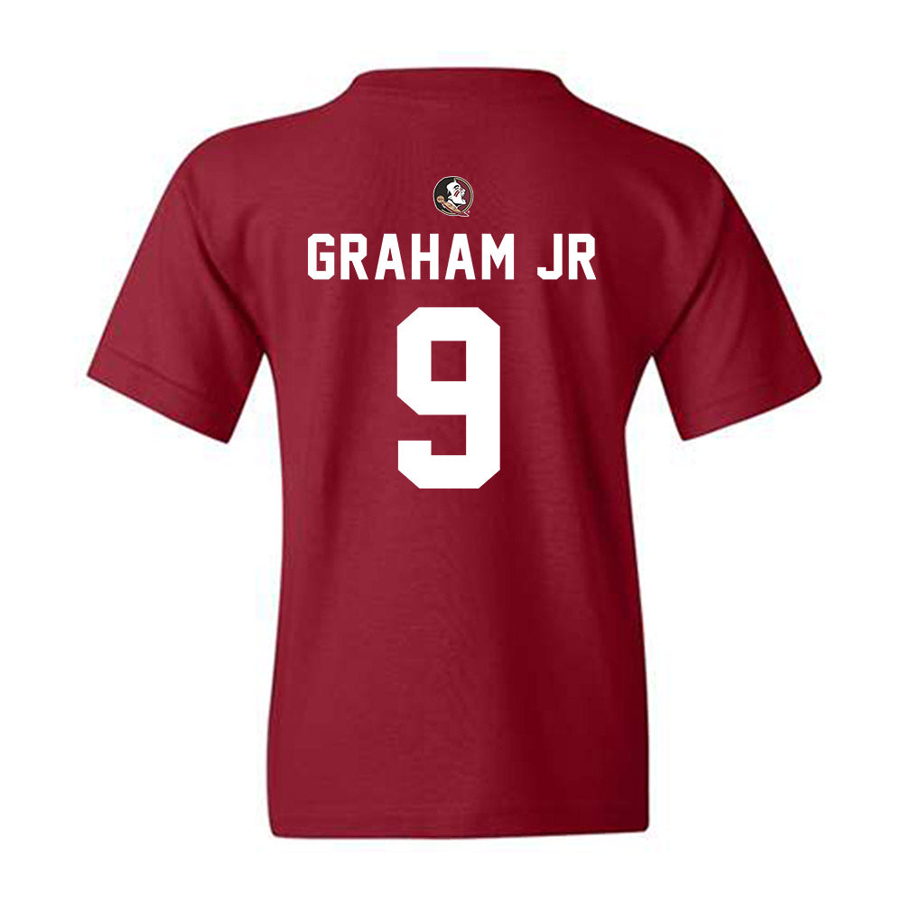 FSU - NCAA Football : Omar Graham Jr - Sports Shersey Youth T-Shirt-1