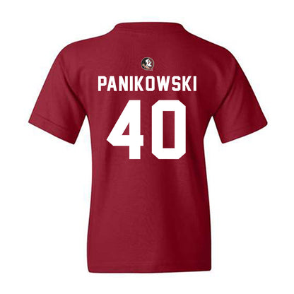 FSU - NCAA Football : Gabe Panikowski - Sports Shersey Youth T-Shirt-1