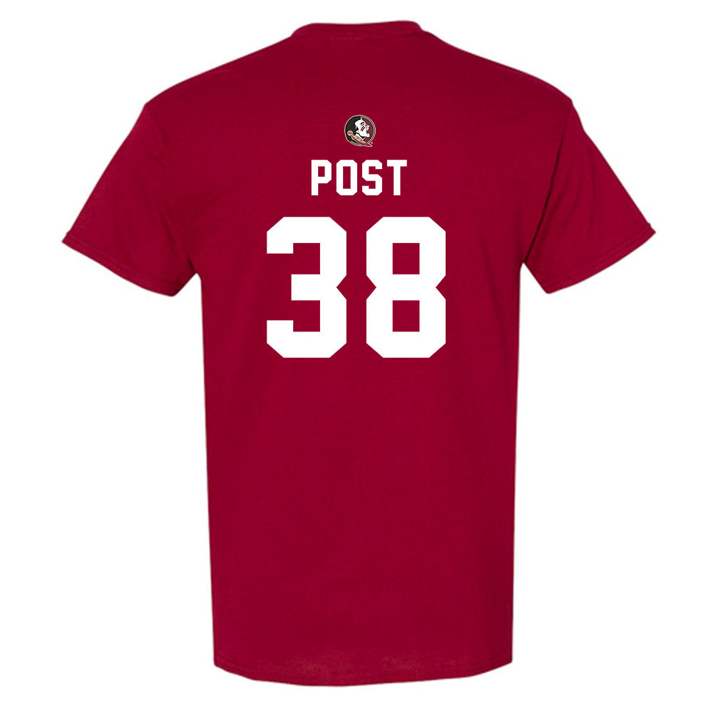 FSU - NCAA Football : Ethan Post - Sports Shersey T-Shirt-1