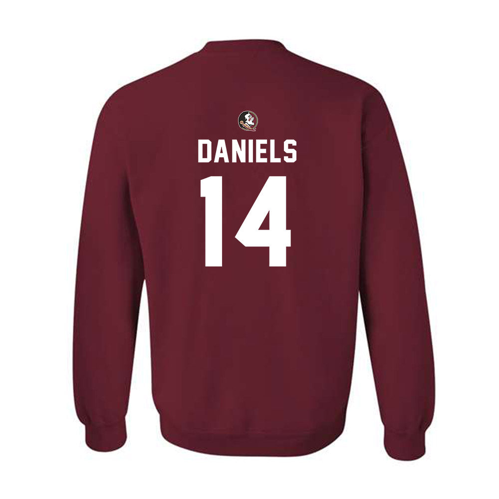 FSU - NCAA Football : Ashton Daniels - Sports Shersey Crewneck Sweatshirt-1