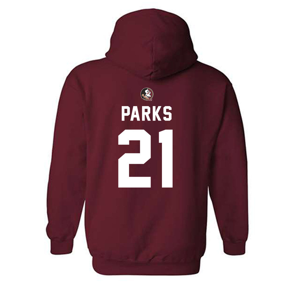 FSU - NCAA Football : Lazarius Parks - Sports Shersey Hooded Sweatshirt-1