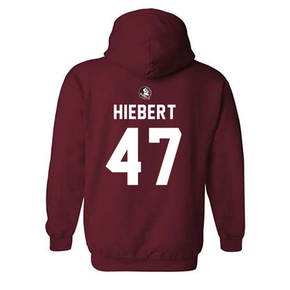 FSU - NCAA Football : Donny Hiebert - Sports Shersey Hooded Sweatshirt-1