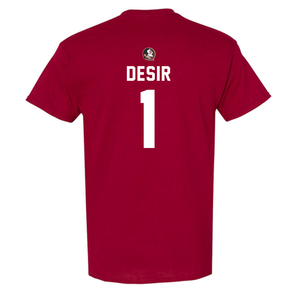 FSU - NCAA Football : Darryll Desir - Sports Shersey T-Shirt-1