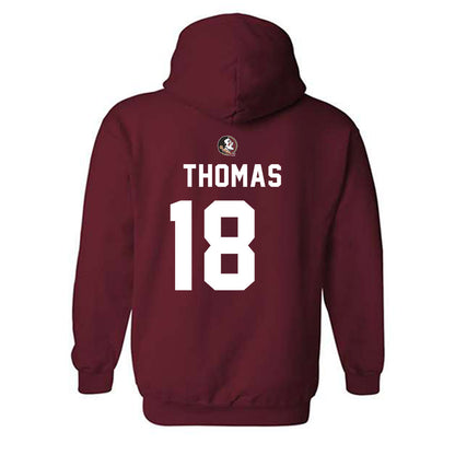 FSU - NCAA Football : Landen Thomas - Hooded Sweatshirt