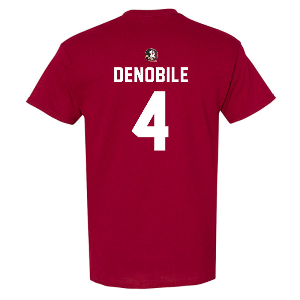 FSU - NCAA Football : Dean DeNobile - Sports Shersey T-Shirt-1