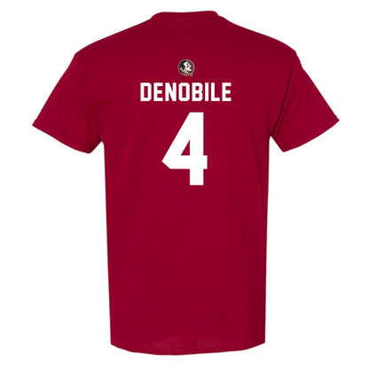 FSU - NCAA Football : Dean DeNobile - Sports Shersey T-Shirt-1