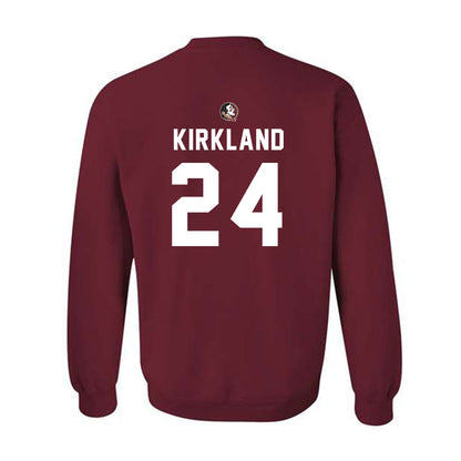 FSU - NCAA Football : K.J. Kirkland - Sports Shersey Crewneck Sweatshirt-1