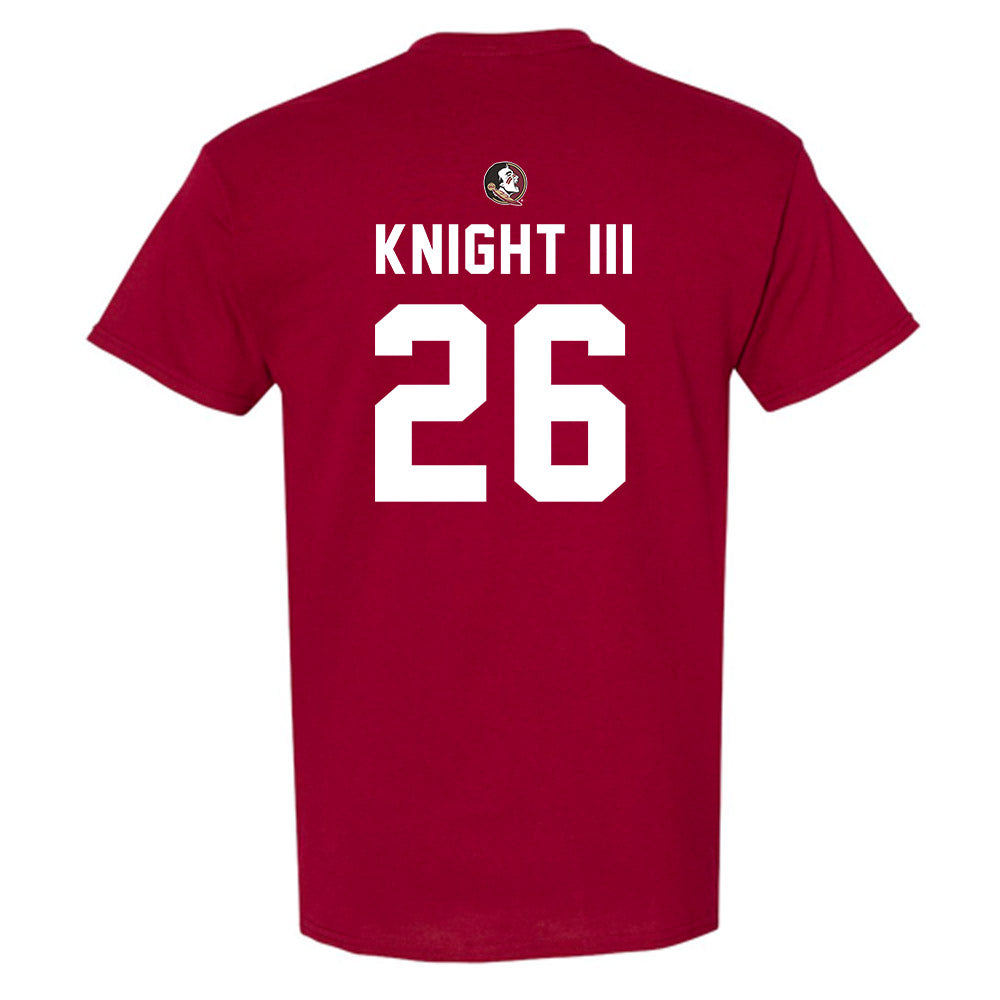 FSU - NCAA Football : Ricky Knight III - Sports Shersey T-Shirt-1