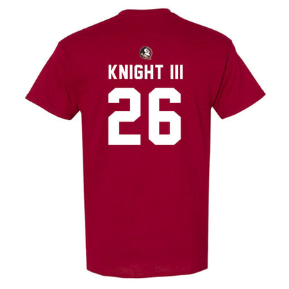FSU - NCAA Football : Ricky Knight III - Sports Shersey T-Shirt-1
