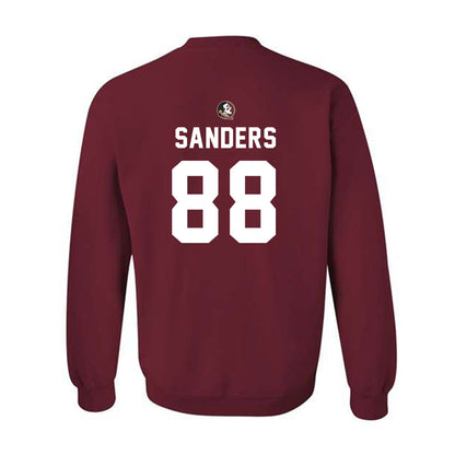 FSU - NCAA Football : Jordan Sanders - Sports Shersey Crewneck Sweatshirt-1