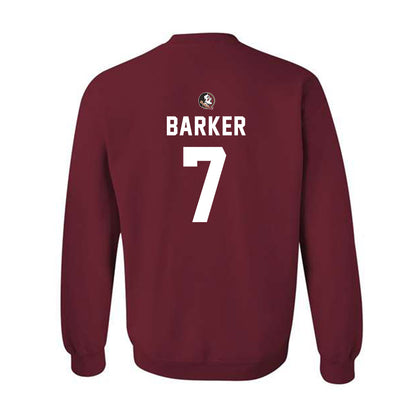 FSU - NCAA Football : Ashlynd Barker - Sports Shersey Crewneck Sweatshirt-1